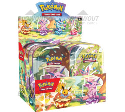 Pokemon Scarlet & Violet Prismatic Evolutions Mini Tin - 32 Tin Case