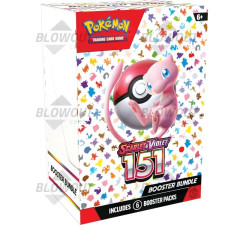 Pokemon Scarlet & Violet 151 Booster Bundle 6 Display Case