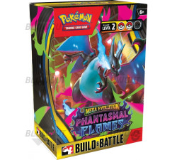 Pokemon Mega Evolution Phantasmal Flames Build & Battle Display Box