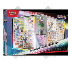Pokemon Scarlet & Violet Prismatic Evolutions Premium Figure Collection 6 Box Case