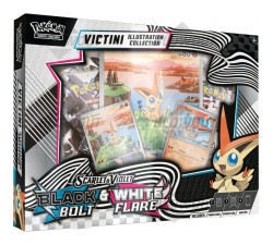 Pokemon Scarlet & Violet Unova Victini Illustration Collection 6 Box Case