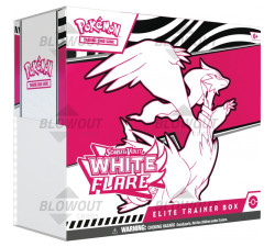 Pokemon Scarlet & Violet White Flare Elite Trainer 10 Box Case